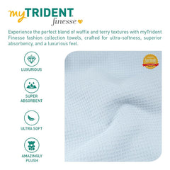 Mytrident Bath Towel 600 Gsm | 100% Cotton Fashion Bath Large Size Towel Ultra Soft, Super Absorbent, Luxurious, Amazingly Plush (Cloud)