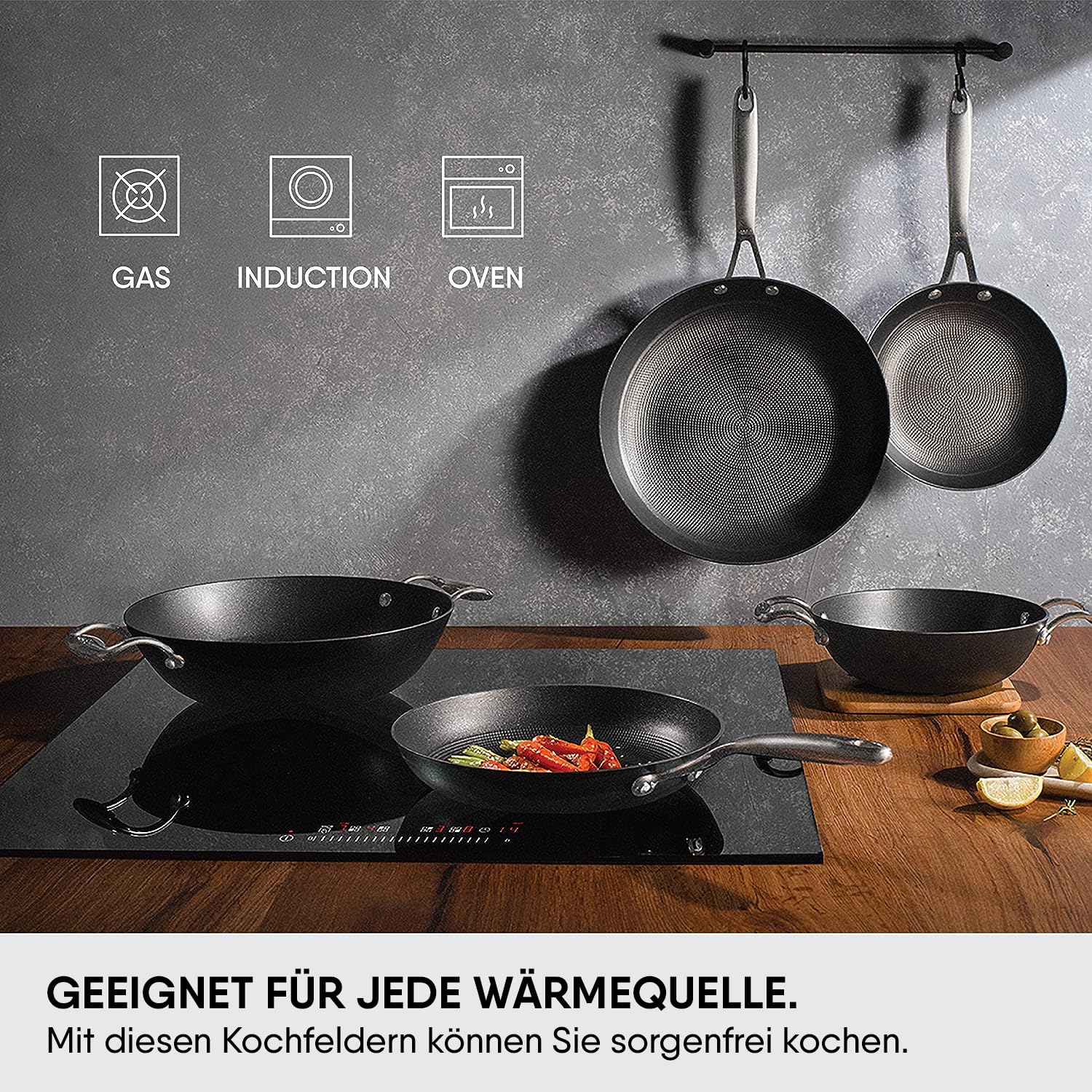 Blacksmith Hybrid Enameled Cast Iron Frying Pan | Induction Base Rust Proof Fry Pan, 0.8 Liters, 20 Cm Blacksmith Hybrid Enameled Cast Iron Frying Pan | Induction Base Rust Proof Fry Pan, 0.8 Liters, 20 Cm