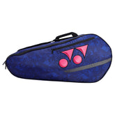 Yonex Badminton Club Racquet Bag 22426T BT6-SR, Colour - Navy Pink, Anti Theft Zipper Locking System