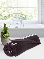 Home Elite Cotton Bath Towel 400 Gsm (Brown)