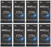 Manforce Xtra Pleasure Xtra Dotted Climax Delay Condoms, Unflavoured, 10 Pcs (Pack Of 8)
