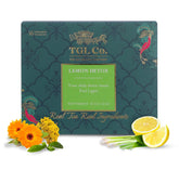 TGL Co. Lemon Detox Green Tea - 32gm, 1.13 Ounce, 16 Pyramid Tea Bags | Hot & Ice Tea - Suits In Digestion, Anti Inflammatory Properties, Keeps Hydrated, Good For Skin