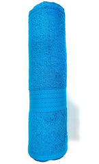 Bombay Dyeing Tulip Premium Cotton Large Size Bath Towel 500 Gsm (Scuba Blue)