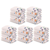 Kuber Industries Face Towel 200 Gsm | Cotton Easily Washable Travel Friendly Pocket Towels & Gym Napkins | Pack Of 30 (Assorted)