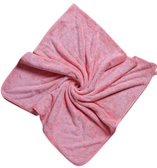Fezora Microfiber Bath Towels 500 Gsm | Large Size Bath Towel- Super & Absorbent With Hook Quick Dry Towel For Men & Women (Orange)