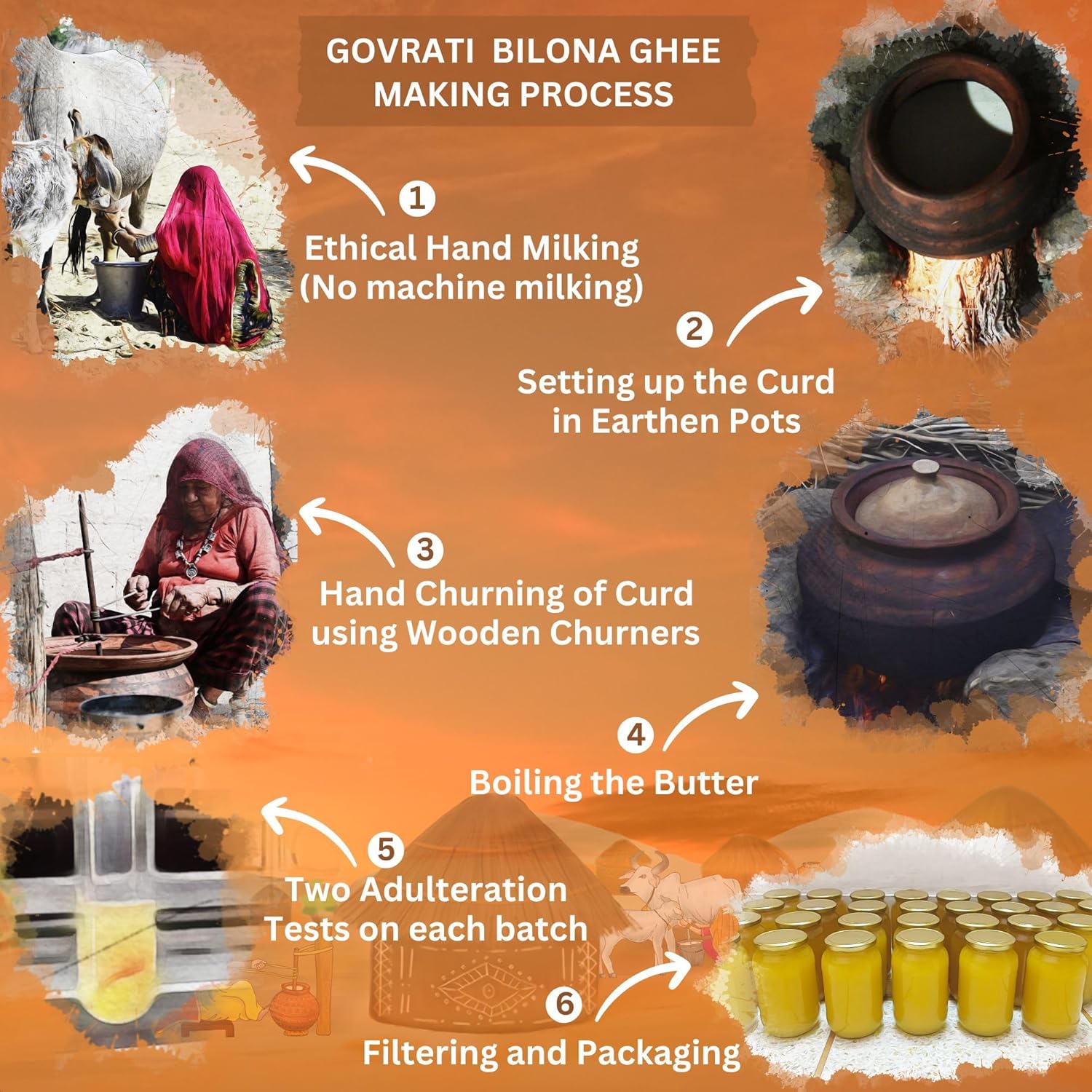 Pure Desi Cow'S A2 Bilona Ghee By Govrati | Vedic Bilona Method Grassfed Cultured Desi Danedar Cow Ghee For Cooking & Frying | (5 Litr) 169.0 Ounce | Tin Pack Pure Desi Cow'S A2 Bilona Ghee By Govrati | Vedic Bilona Method Grassfed Cultured Desi Danedar Cow Ghee For Cooking & Frying | (5 Litr) 169.0 Ounce | Tin Pack