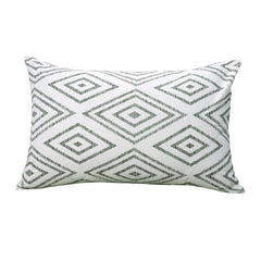 144 TC Bedsheet For Single Bed Cotton With Pillow Cover - 55 X 88 Inches, Sage Green & White | Soft & Breathable Premium Printed Design Bedsheet