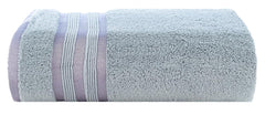 Casa Copenhagen Egyptian Cotton Zero Twist Large Bath Towel 500 Gsm (Grey Violet)