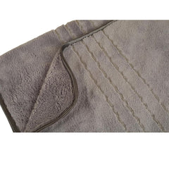 Hanker Velvet Touch Microfiber Bath Towel 600 Gsm | Ultra-Soft & Plush, Instant Dry Technology Large Size Bath Towel (Dark Gray)