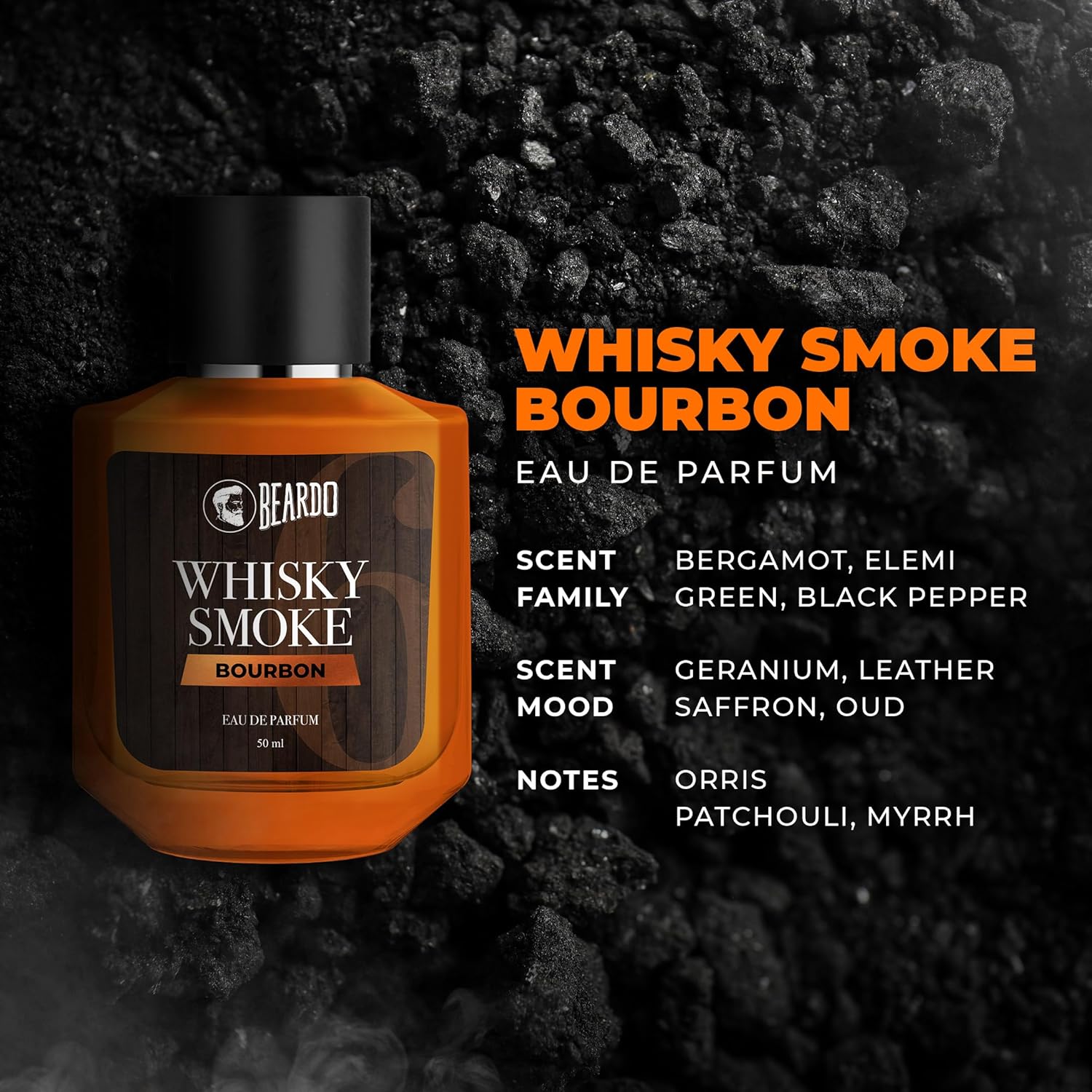 Beardo Whisky Smoke Bourbon & Mariner Eau De Parfums 100ml 3.4 Fl.oz. Pack Of 2 | Perfect Gift Set For Men Beardo Whisky Smoke Bourbon & Mariner Eau De Parfums 100ml 3.4 Fl.oz. Pack Of 2 | Perfect Gift Set For Men