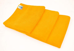 Softspun Microfiber Cloth 450 Gsm | Thick Lint & Streak-Free Multipurpose Cloths Automotive Microfibre Towels (3 Pcs) - Orange