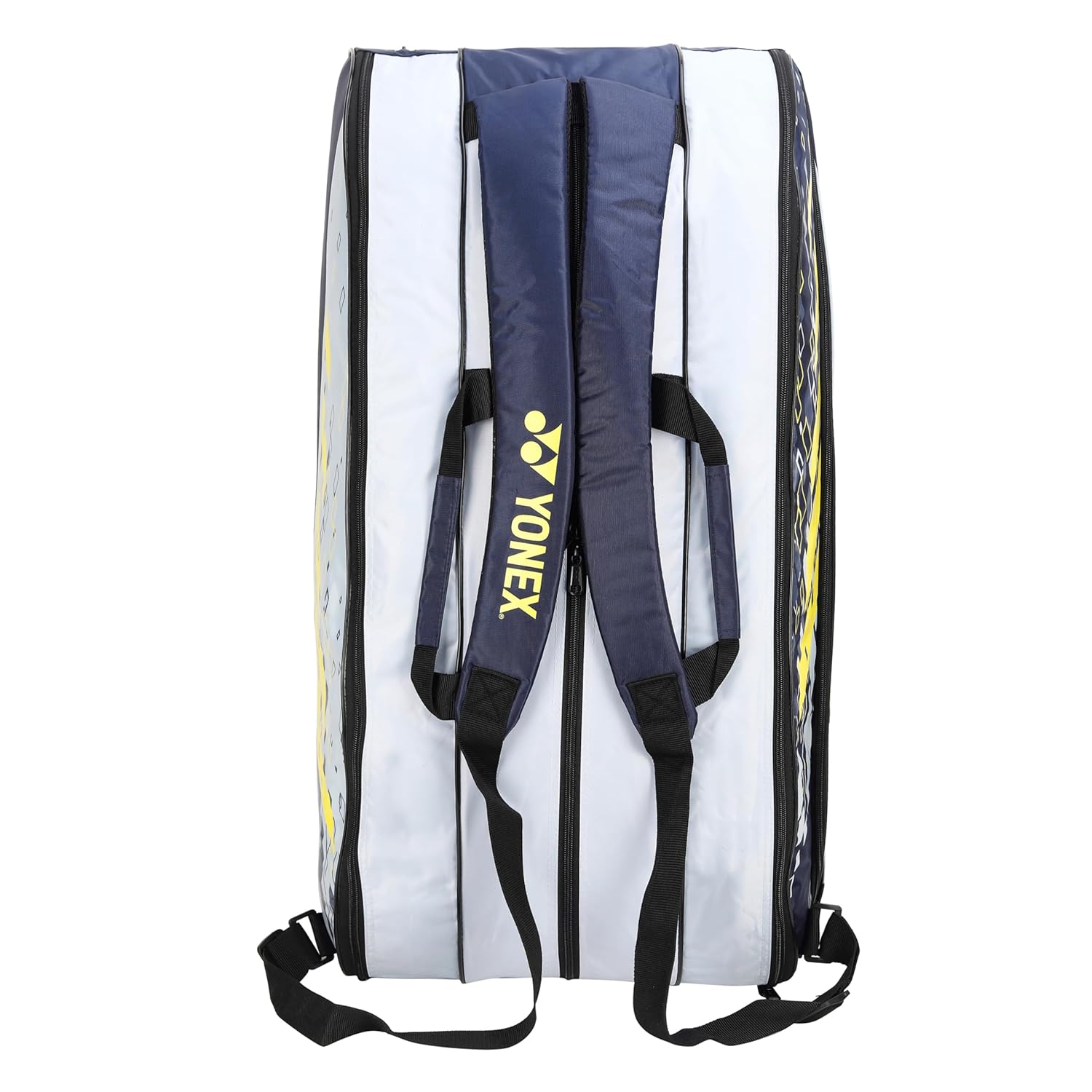 Yonex Badminton Racquet Bag 2329 T02 BT9, Colour - Navy Golden Kiwi, Size - Large, Material - Polyurethane Yonex Badminton Racquet Bag 2329 T02 BT9, Colour - Navy Golden Kiwi, Size - Large, Material - Polyurethane