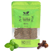 Ayurvedic & Herbal Nicotine Free Mixture For Smoking Pack Of 30 Gram - Tobacco Alternatives Organic Smoking Blend Mix Of Clove, Tulsi & Green Tea - Tobacco Free & Nicotine Free