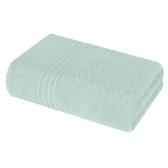 Boutiquo 100% Cotton Bath Towel 500 Gsm | Compact Quick Dry Lightweight Soft & Highly Absorbent Large Size Bath Towel - Sea Green