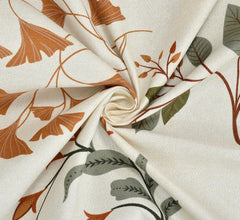 Cotton Printed 1 Single Bedsheet With 1 Large Size Pillow Covers - 60 X 90 Inches, White | 240 Thread Count - Light Weight, Suitable For All Seasons & Easy To Wash