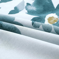 Bedsheet For Double Bed Cotton With 2 Pillow Covers, Blue & Grey - Queen Size 88 X 100 Inches | 190 Thread Count - Ideal For Festive Occasions