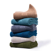 Mush Hearth & Haven Bamboo Large Size Bath Towels 2700 Gsm | Bamboo Bath Towel Soft, Highly Absorbent & Quick Dry (Multicolor) - Pack Of 6