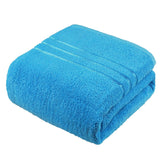 T Trendy Mart Bath Towel Large Size 450 Gsm | Quick Dry 100% Cotton Bath Towels For Men, Women & Kids (Blue)