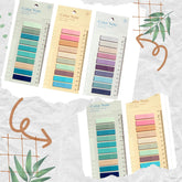 Sticky Tabs, Morandi Bookmark Index Flags Sticky Notes, Waterproof Writable Sheets - 1000 Pcs