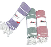 Yaanthiv'S Premium Turkish Cotton Bath Towels 900 Gsm | Eco Luxury Range Of Towels Washable & Quick Dry, Light Weight Bath Towels (Pack Of 3) - Oliver Green, Scarlet Red & Plum Purple