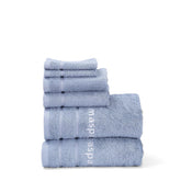 Maspar Amor Ultra Soft 2 Hand + 2 Bath & 2 Face Towel 1600 Gsm (Blue) - 6 Pcs