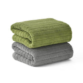 Urbanleaf Stripe Microfiber Hand Towels 170 Gsm | Gym & Workout Towels Pack Of 2 (Multicolor 6)