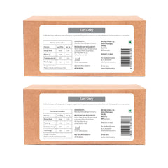 McLeod Russel 1869 Earl Grey Black Tea - Pack Of 2 X 50 Pyramid Tea Bags | Blended With 100% Natural Bergamot Oil - Loose Leaf Black Orthodox | Brewed Hot Or Iced Tea - Low Caffeine