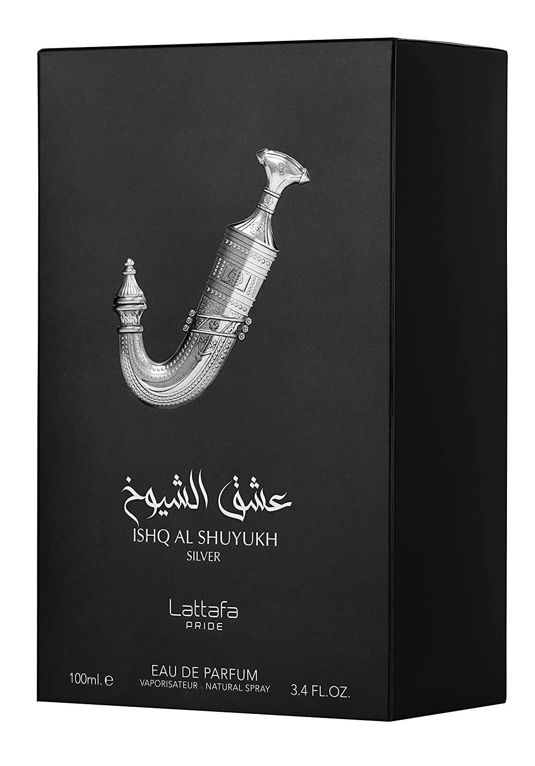 Lattafa Pride Ishq Al Shuyukh Silver Eau De Parfum 100ml 3.4 Fl.oz. For Men & Women Lattafa Pride Ishq Al Shuyukh Silver Eau De Parfum 100ml 3.4 Fl.oz. For Men & Women