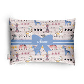 Personalized Pillow For Kids, Super Soft Cotton Kids Cushion - 12 X 18 Inches | Custom Name, For 5 Years Old Kids, Adorable Prints | For Head, Neck Support Baby Pillow - Pillow 11