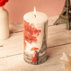 6 INCH PARIS EIFFEL TOWER CANDLE | LOVE OF PARIS CANDLE | BURNING TIME 90 HOURS