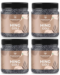 FreshoCartz Hing Goli 1.6kg, (400gm *4) | Digestive Tasty Mouthfreshner Hing Goli Mukhwas | Jar Pack