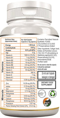 Curevisor Multivitamin For Men & Women, With Zinc, Vitamin C, D3, Multiminerals & Ginseng Extract, Enhances Energy, Stamina & Immunity | 30 Multivitamin Softgels , 50gm 0.1lbs