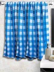 Athom Trendz Living Cotton Bath Towel 600 Gsm | Lightweight, Soft & Absorbent, Quick-Drying, Skin-Friendly, Luxury Quality, Durable Towel - Pack Of 3 (Blue & White)