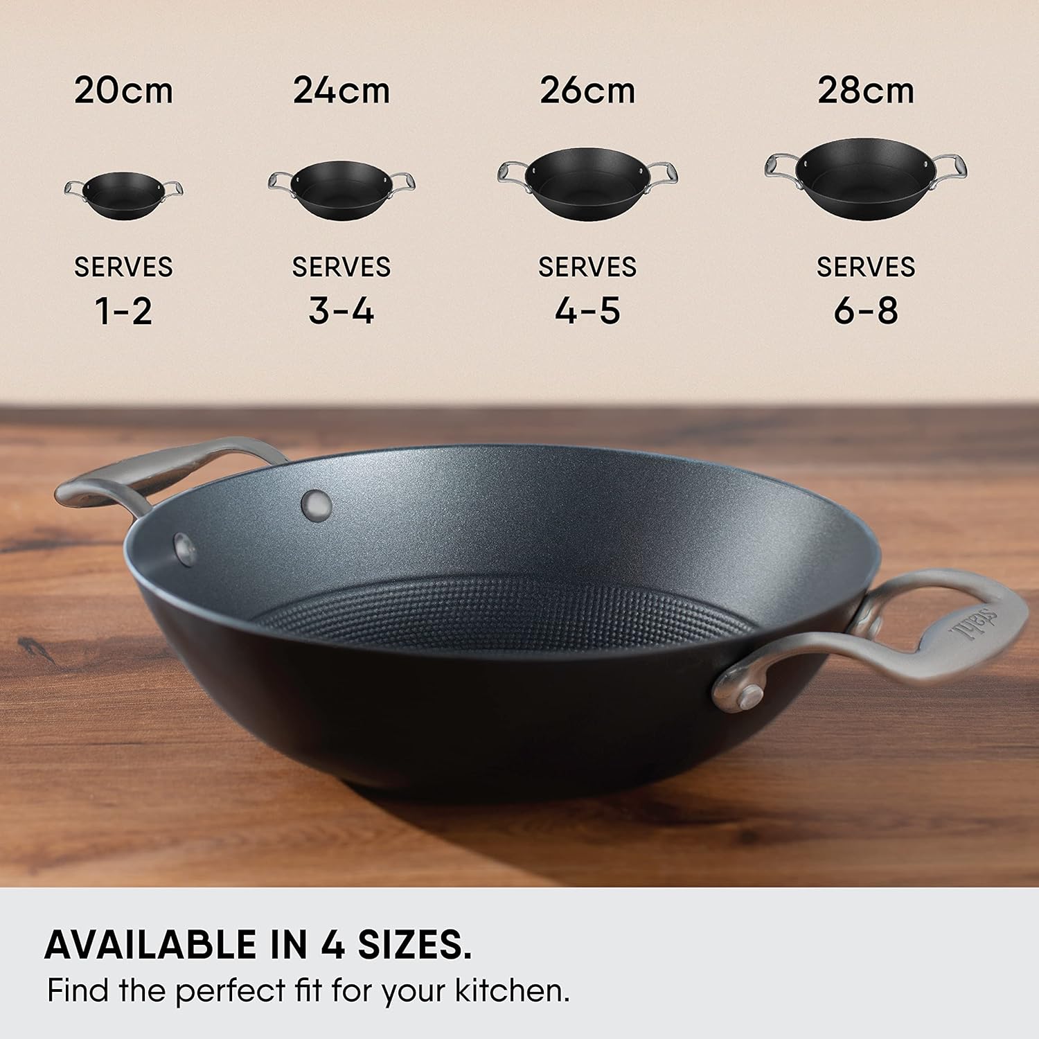 Blacksmith Hybrid Enamelled Cast Iron Kadhai - 2.2 Liters, 24 Cm | Rust Proof Kadai For Cooking - Light Weight Cast Iron - Induction & Gas Stove Compatible Blacksmith Hybrid Enamelled Cast Iron Kadhai - 2.2 Liters, 24 Cm | Rust Proof Kadai For Cooking - Light Weight Cast Iron - Induction & Gas Stove Compatible