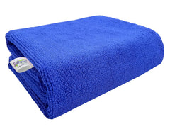 Softspun Microfiber Hair & Face Care Bath Towel 221 Gsm | Ultra Absorbent Super Soft & Comfortable Quick Drying For Men & Women Daily Use Large Size Towel (Blue)
