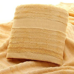 Mush Bamboo Bath Towels Large Size 600 Gsm | Bath Towel For Men & Women | Soft, Highly Absorbent, Quick Dry & Anti Microbial (Golden Brown)