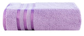 Casa Copenhagen Egyptian Cotton Zero Twist 1 Pcs Large Bath Towel 500 Gsm (Purple Rose)