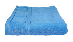 Space Fly Cotton Luxury Bath Towels 1200 Gsm (Blue & Pink)- Pack Of 2