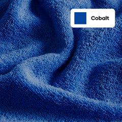 Haus & Kinder Harmony Combed Bath Towel 500 Gsm | Cotton Towel For Men, Women | Towels For Gym, Spa | Cobalt & Almond | Pack Of 2