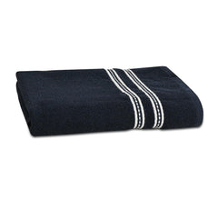 Cotton Bolls Polycotton Large Size Terry Cotton Bath Towel 400 Gsm (Navy)