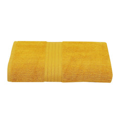 RD Trend 100% Cotton Bath Towels 500 Gsm | Soft & Absorbent Bath Towel For Men, Women Urban Comfort (Yellow)