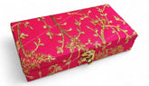 Decorative & Attractive Box Cash Box, Shagun Box, Jewellery Box, Money Box Envelop Wedding, Gift Box, Bangel Box With Embroidery Design Pack Of 1, Colour - Pink