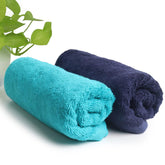 Heelium Bamboo Hand Towel 600 Gsm | Ultra Absorbent & Anti-Bacterial 3x Softer Than Cotton Towels | Pack Of 2 - Blue, Teal