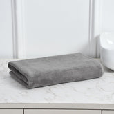Cotton Bolls Microfiber Large Bath Towel 800 Gsm | Quick Dry Super Soft Higly Absorbent Lint Free Bath Towel For Men & Women, Travel, Gym, Beach, Pool, Yoga (Grey)
