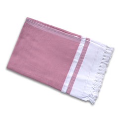 Pure Cotton Turkish Bath Towel 350 Gsm | Extra Soft Plush Light Weight Quick Dry Travel Thin Towels (Oval)