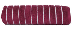 Casa Copenhagen Egyptian Cotton Waffle Large Size Bath Towel 500 Gsm (Burgundy)