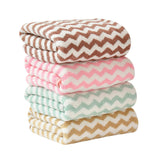 Urbanleaf Super Soft Microfiber Designer Hand Towels 400 Gsm | Gym & Workout Towels Set Of 4 (Multicolour)