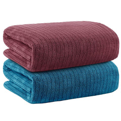 Story@Home Bath Towels 400 Gsm Large Size | Pink & Blue | Bath Towels For Men, Women & Kids | Perfect For Gym Towel (Set Of 2)