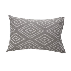 144 TC Bedsheet For Single Bed Cotton With Pillow Cover - 55 X 88 Inches, White & Taupe | Soft & Breathable Premium Printed Design Bedsheet