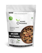 Namo Organics Arjun Ki Chaal Arjuna Tree Bark Raw, Lowers Bad Cholesterol, Ideal For Herbal Skin Care | 1 Kg 2.2lbs